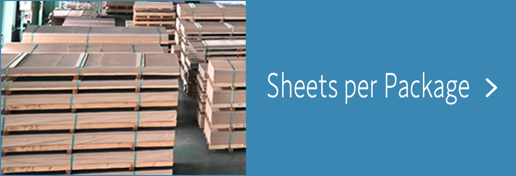 Sheets per Package